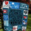 Nurse Healer Quilt Blanket Ver 3  Quilt